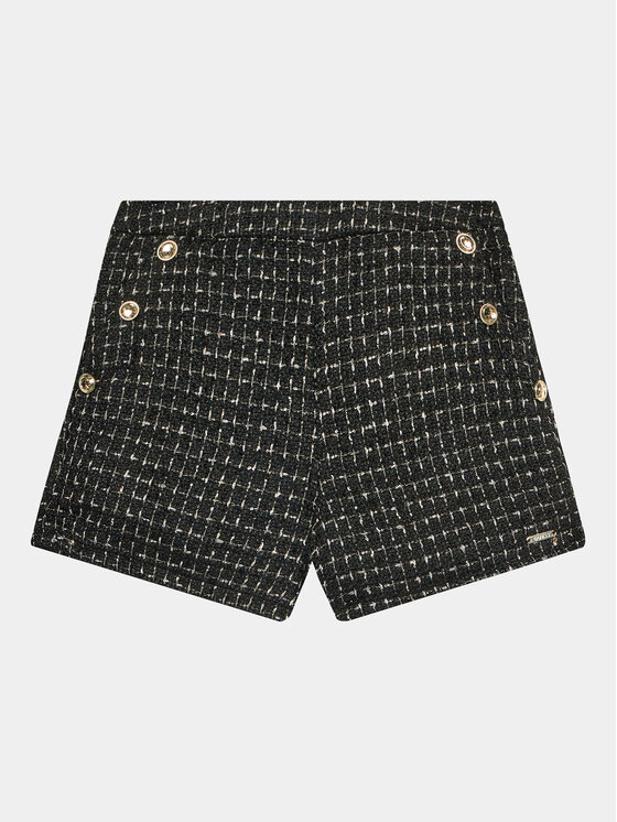 Guess Guess Σορτς υφασμάτινο J3BD02 WFRF0 Μαύρο Regular Fit