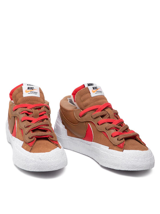 Nike blazer basse donna marroni clearance