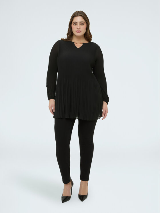 Fiorella Rubino Fiorella Rubino Bluzka 2047T002429N033 Czarny A-Line Fit