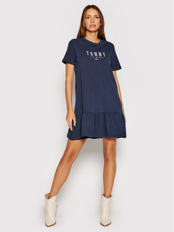 Logo Peplum DW0DW10122C Tamsiai 