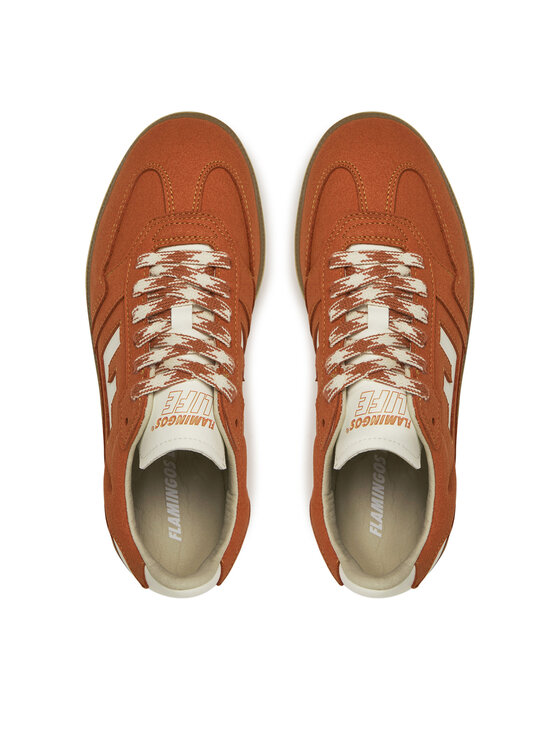 Flamingos Life Flamingos Life Sneakersy Burela Slim Oranžová