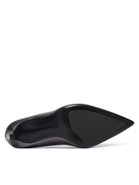 Calvin Klein Calvin Klein High Heels Ess Stiletto 90 Met Lth HW0HW03436 Dunkelgrau