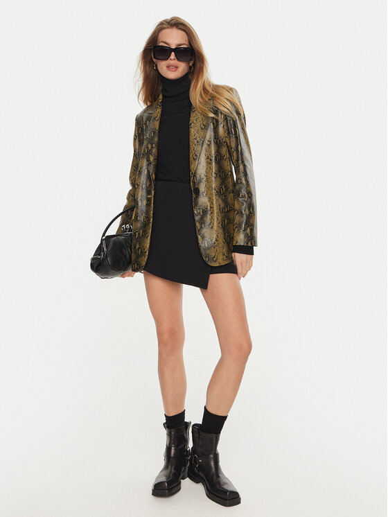 Sisley Sisley Suknjič 2S6VLW029 Rjava Regular Fit