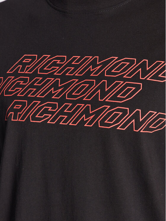 John Richmond John Richmond T-Shirt UMP23018TS Czarny Regular Fit
