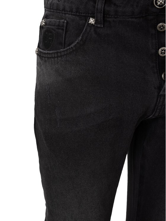 John Richmond John Richmond Jeansy RMA22270JE Černá Regular Fit