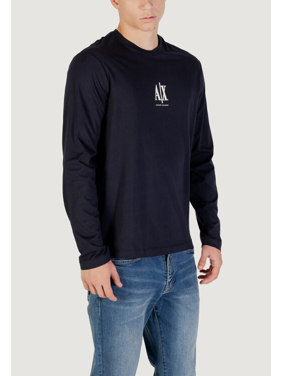 Armani Exchange Armani Exchange Longsleeve XM000364 AF12308 Blu Shirt Fit