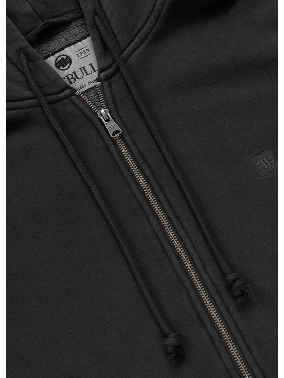 PITBULL PITBULL Bluza Washed HACKETT Szary Regular Fit