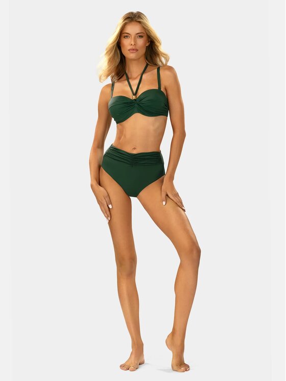 Feba Feba Dół od bikini FD166 Khaki
