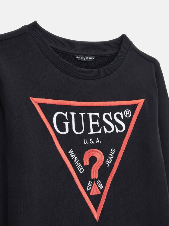 Guess Kids Guess Kids Bluza 159511 Czarny Classic Fit