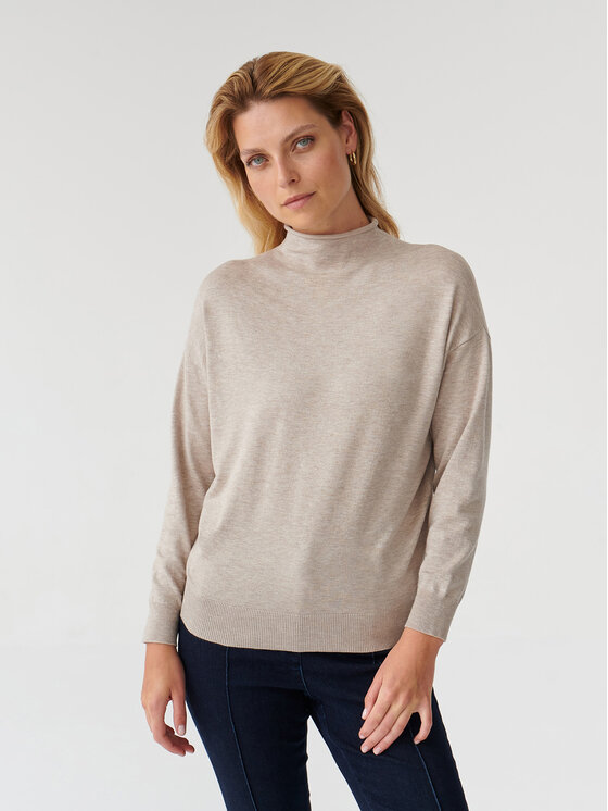 Tatuum Tatuum Светр Navi T2318.097 Бежевий Regular Fit