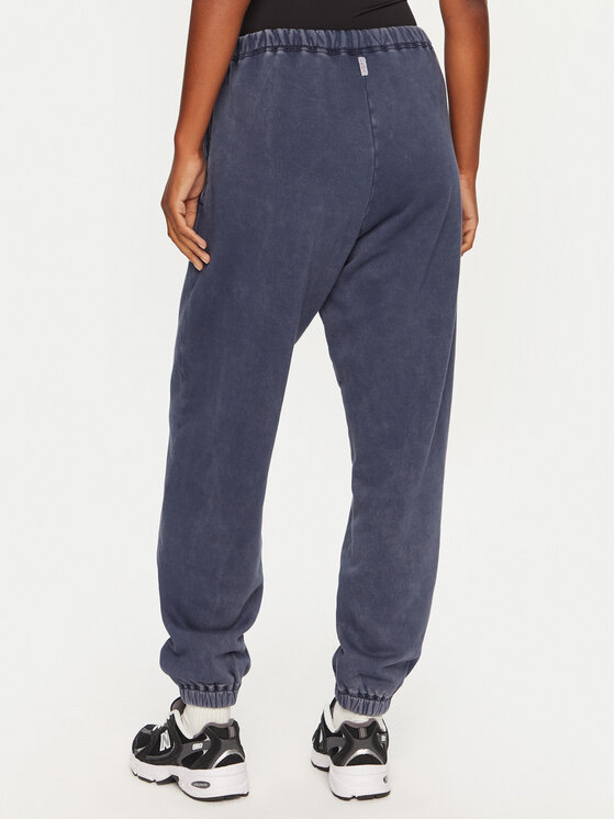 Deha Deha Teplákové kalhoty C12165 Tmavomodrá Loose Fit