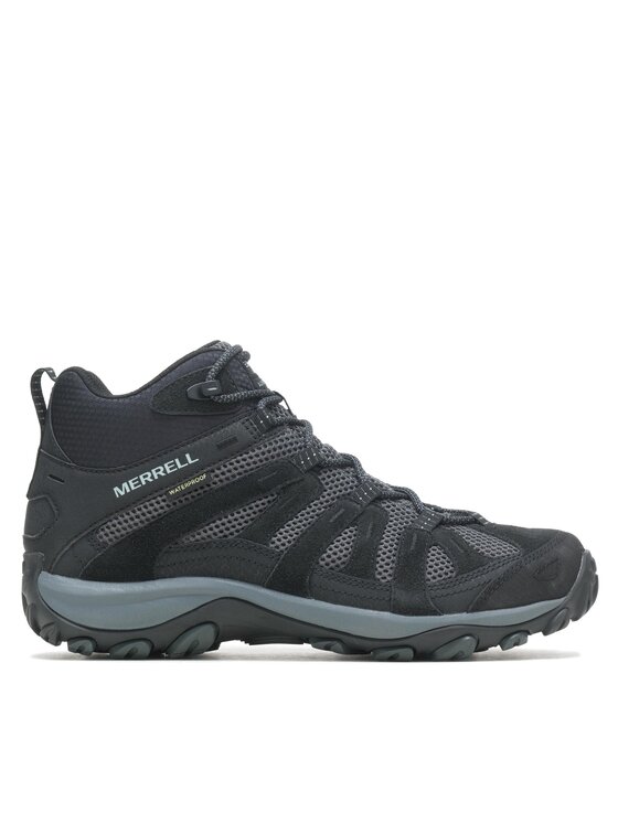Merrell Trekkingschuhe Alverstone 2 Mid Wp J036923 Schwarz Modivo