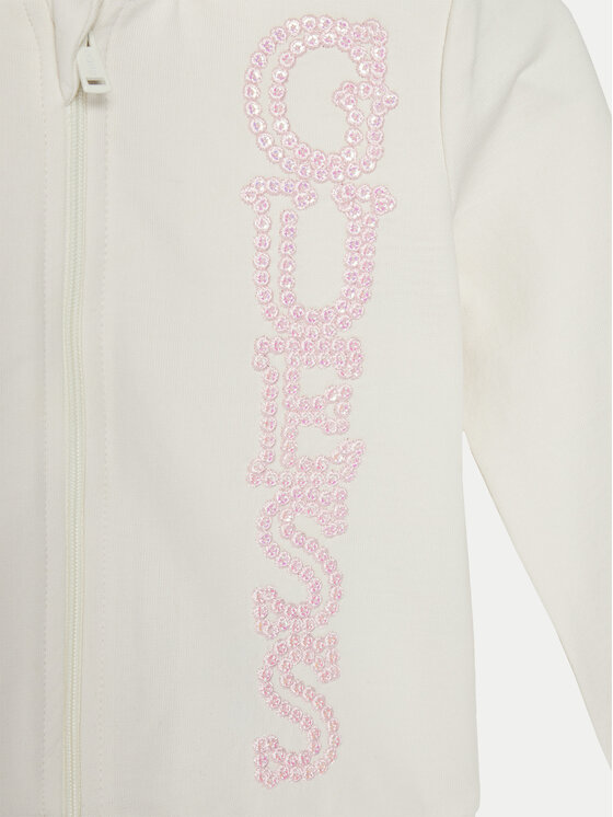 Guess Guess Світшот K5RQ02 KA6R4 Écru Regular Fit