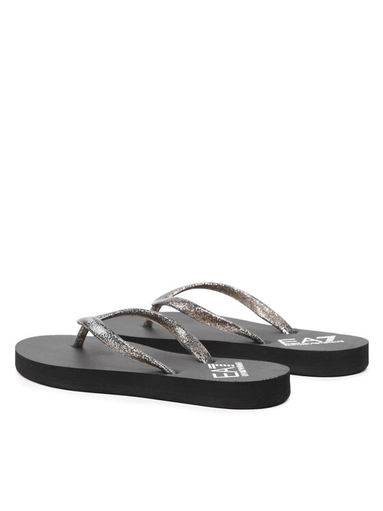 EA7 Emporio Armani EA7 Emporio Armani В'єтнамки XFQ012 XK322 S466 Чорний