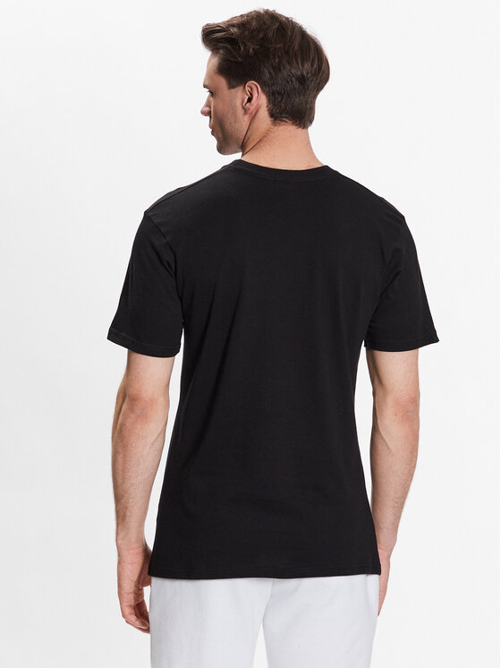Ellesse Ellesse T-Shirt Fuenti SHP16469 Czarny Regular Fit