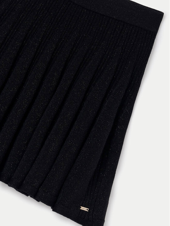 Mayoral Mayoral Gonna plissettata 7969 Nero Regular Fit