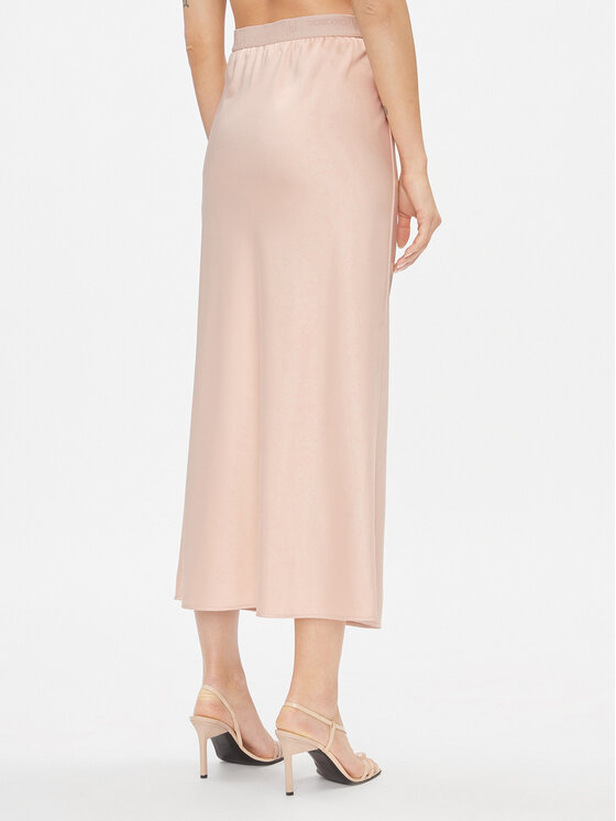 Marella Marella Spódnica midi Ellisse 2331060439200 Różowy Regular Fit