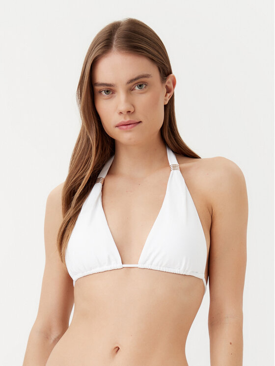 Melissa Odabash Melissa Odabash Bikini partea de sus Grenada Alb