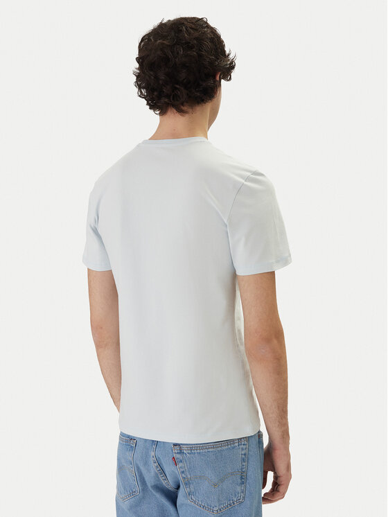 Guess Guess T-Shirt M6GI10 K2991 Světle modrá Slim Fit