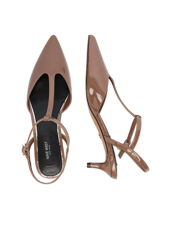 Nine West Nine West Czółenka CEO-CD25-123-1 Brązowy