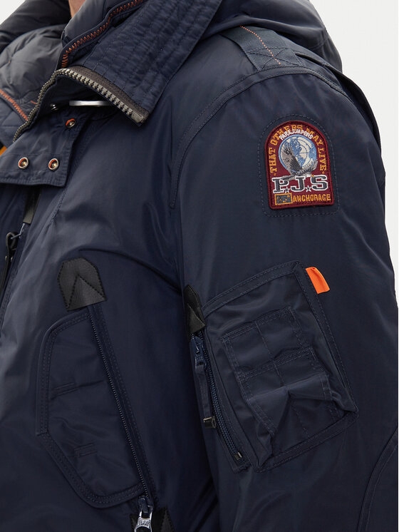 Parajumpers Parajumpers Kurtka puchowa Right Hand 25WMPMJKMA03 Granatowy Regular Fit
