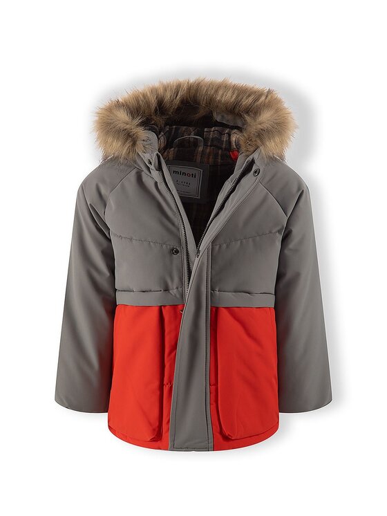 minoti minoti Kurtka zimowa 33COAT201 Szary Parka Fit