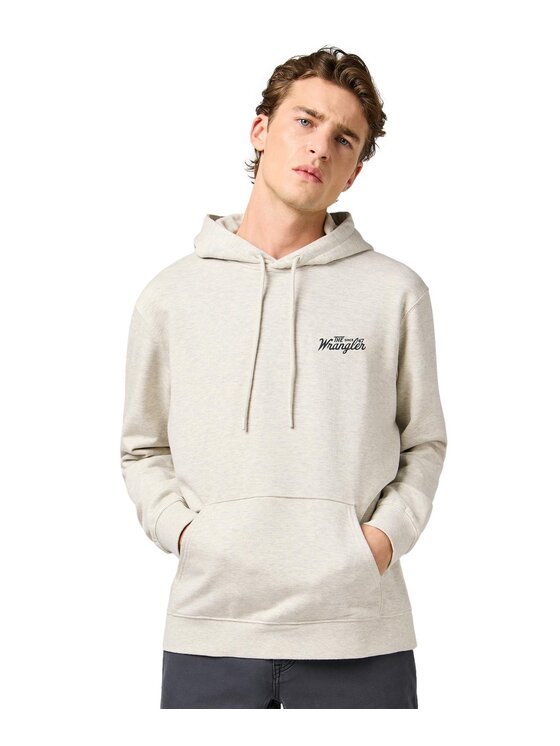 Wrangler Wrangler Bluza 112362778 Szary Regular Fit