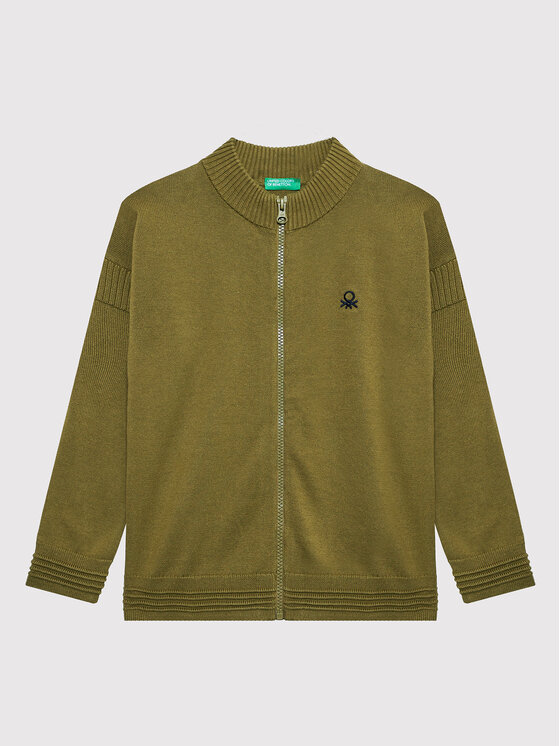 United Colors Of Benetton Pulover 12CDC500A Verde Regular Fit
