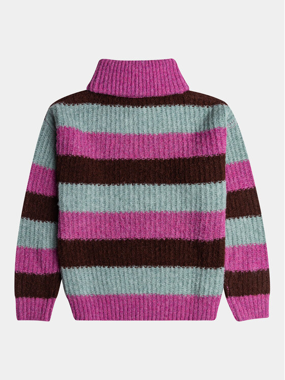 Roxy Roxy Rollkragenpullover Pictures Of Us Swtr ERJSW03570 Rosa Regular Fit