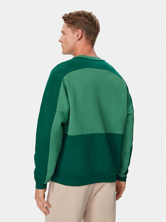 adidas adidas Bluza Munich 93 KW4387 Zielony Loose Fit