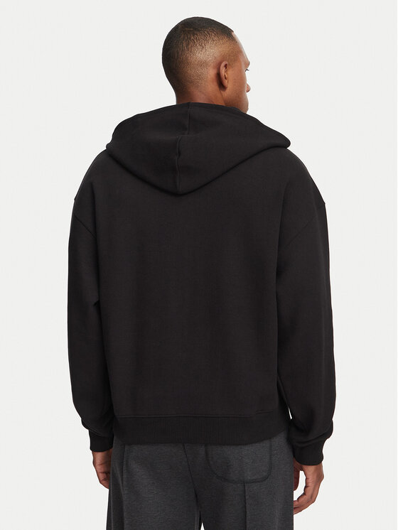 HUGO HUGO Majica dugih rukava Dabinhood 50563019 Crna Oversize