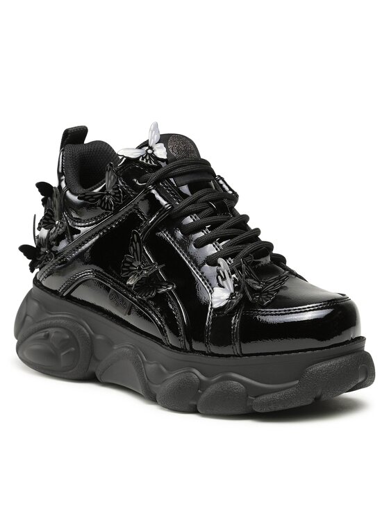 Buffalo Buffalo Sneakers Cld Corin Butterflies 1630966 Negru