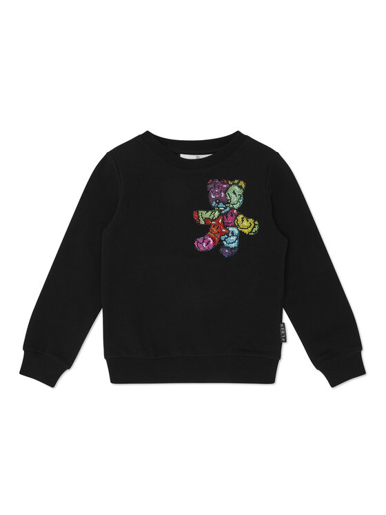 Dziecięcy Longsleeve PHILIPP PLEIN, Rozmiar 10, Czarna, 27799