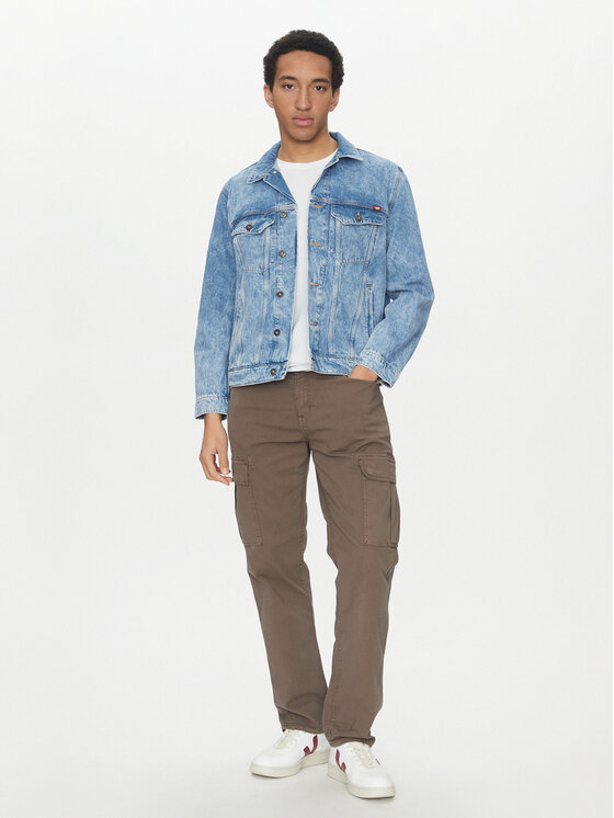Mustang Mustang Kurtka jeansowa Dallas 1016352 Niebieski Regular Fit