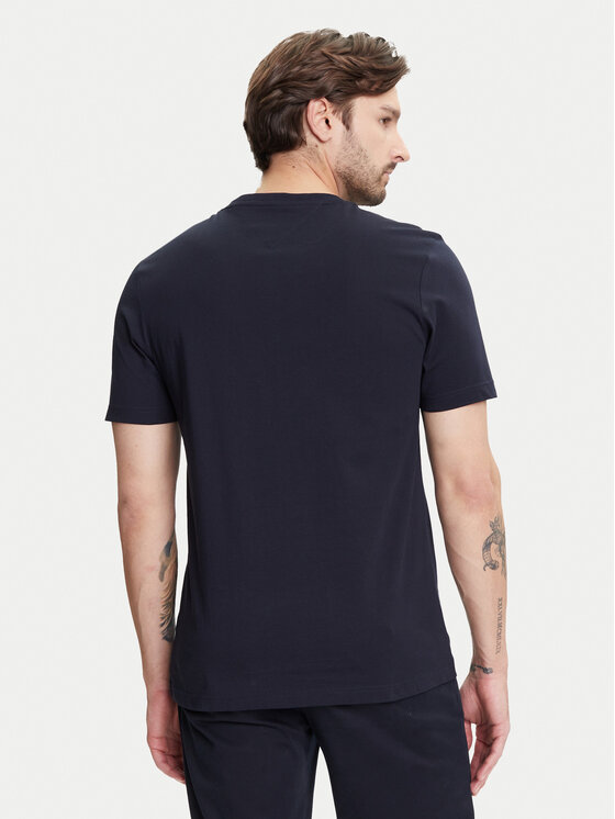 Tommy Hilfiger Tommy Hilfiger T-shirt Brand Love MW0MW40324 Tamnoplava Regular Fit