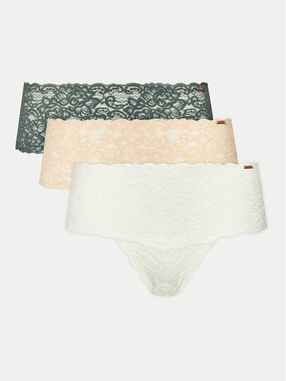 Dorina Dorina Set 3 parov spodnjih hlačk Lana D002188LA080 Pisana