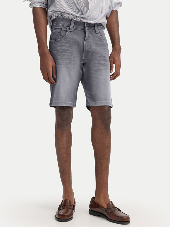 Bugatti Bugatti Jeansshorts 3138D-76604C M Grau Modern Fit