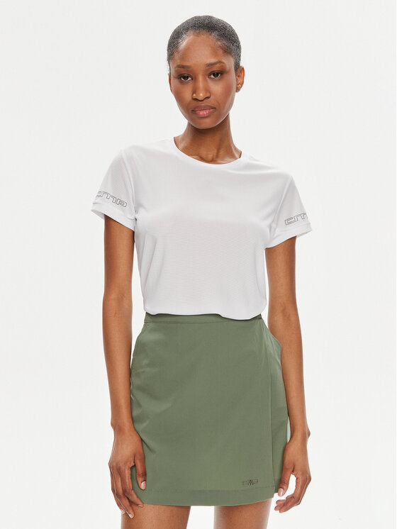 CMP CMP Funkční tričko 33N6316 Bílá Regular Fit
