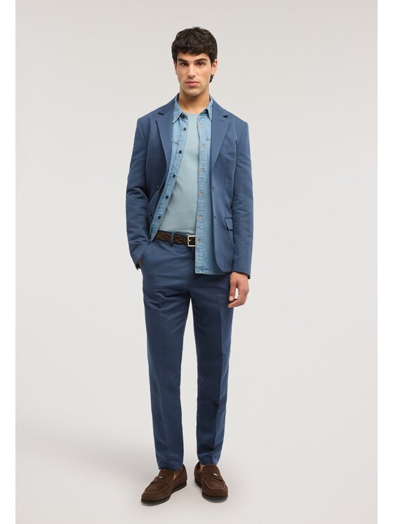 Trussardi Trussardi T-shirt G0568000127N024 Turchese Regular Fit