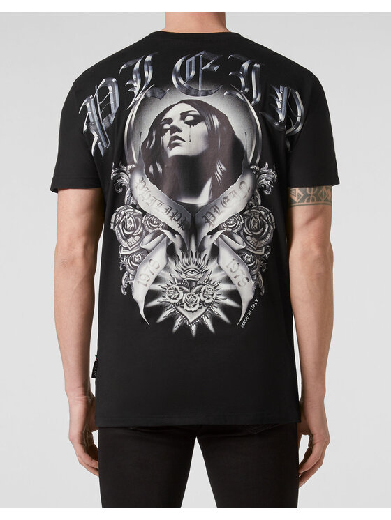 PHILIPP PLEIN PHILIPP PLEIN T-shirt 901 Nero Regular Fit