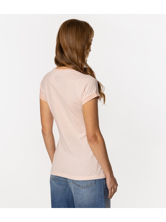 Lee Cooper Lee Cooper T-Shirt ALINE 6040 Różowy Regular Fit