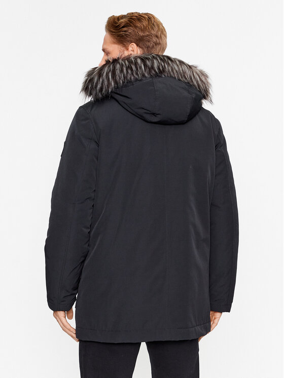 Guess Guess Parka M3BL25 WFP10 Czarny Regular Fit