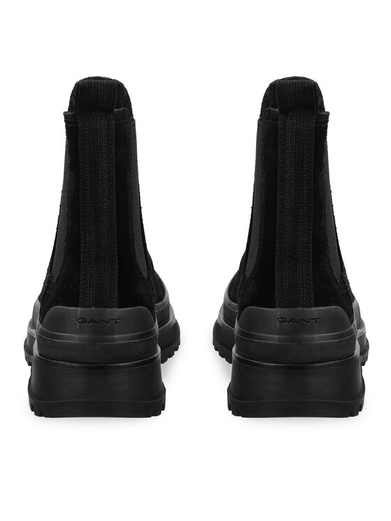 Gant Gant Kotníková obuv s elastickým prvkem 31553084 Černá