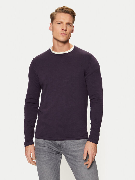 s.Oliver s.Oliver Marškinėliai ilgomis rankovėmis 2150762 Violetinė Regular Fit