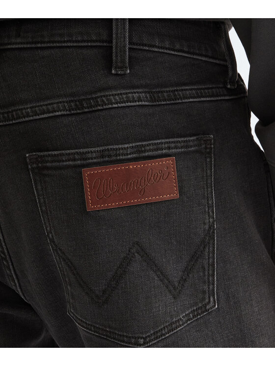 Wrangler Wrangler Jeansy 112386918 Czarny Regular Fit