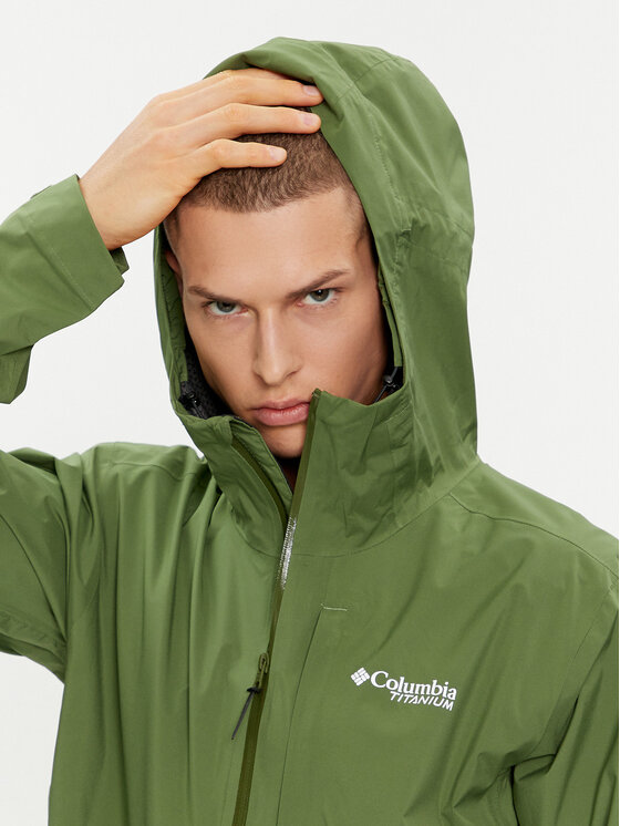 Columbia Columbia Дощовик Ampli-Dry™ II 2071061 Зелений Regular Fit