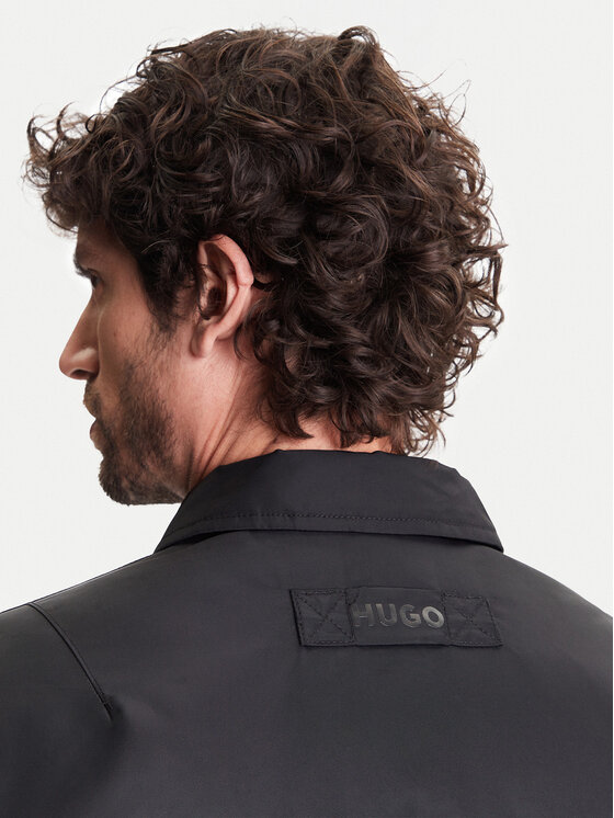 HUGO HUGO Bomber dzseki Balamo2531 50541604 Fekete Regular Fit