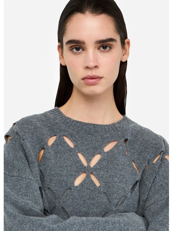 Liu Jo Liu Jo Maglione MF5039MS00902050 Grigio Regular Fit