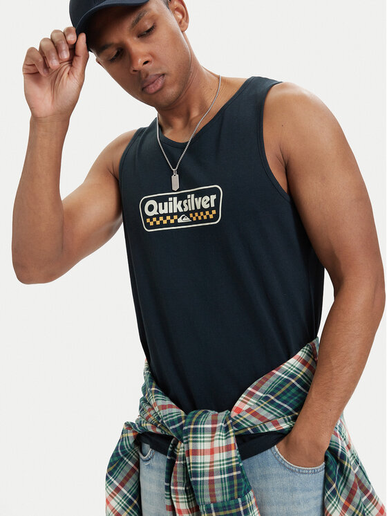 Quiksilver Quiksilver Tank top Starting Grid EQYZT08309 Granatowy Regular Fit