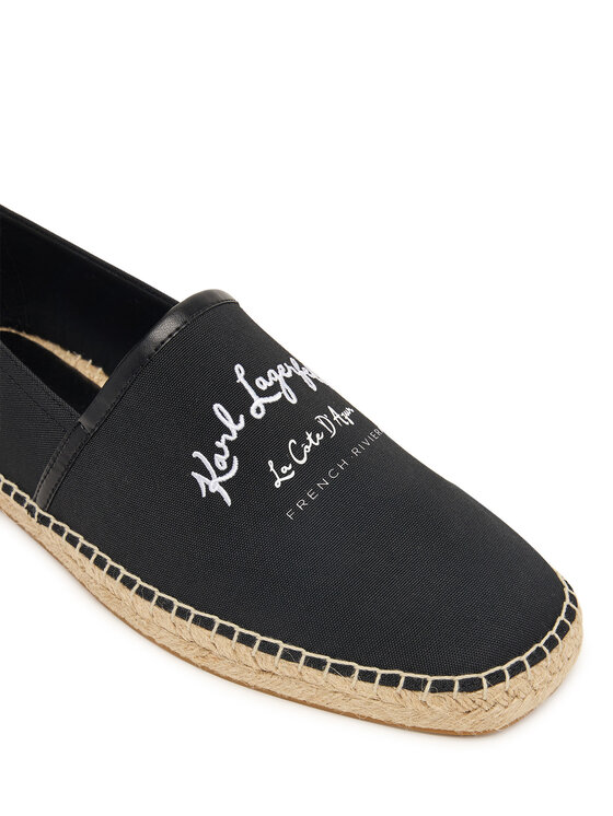 KARL LAGERFELD KARL LAGERFELD Espadrilky KL70126 Černá